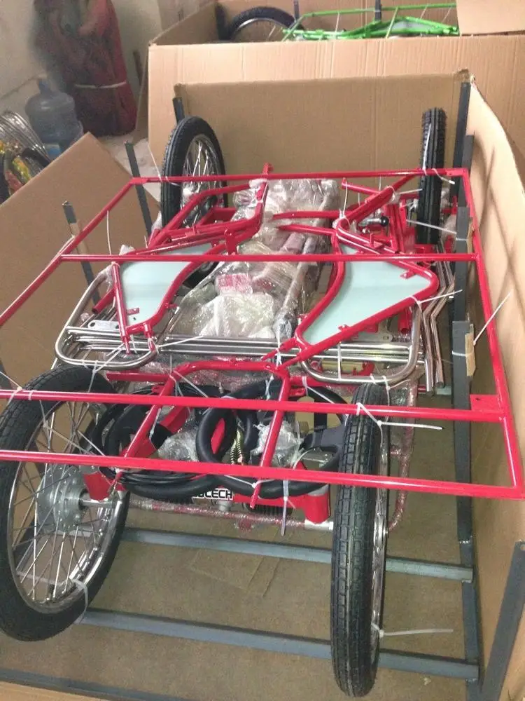 ELECTRIC Family Leisure One Bench Tandem Surrey Bikes FOR TWO PERSONS