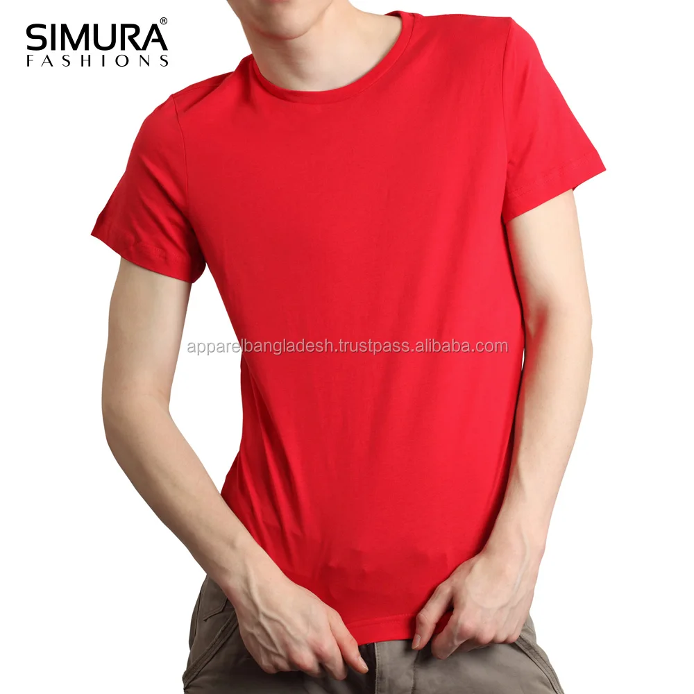  Для мужчин высокого класса 100% чесаный хлопок назначение многоцелевой обычай круглыми футболки
