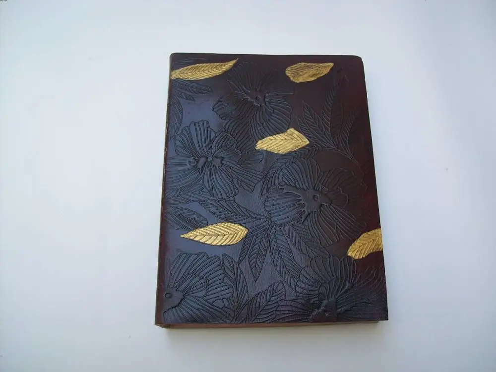 Fashionable Leather Journals with metal press stud