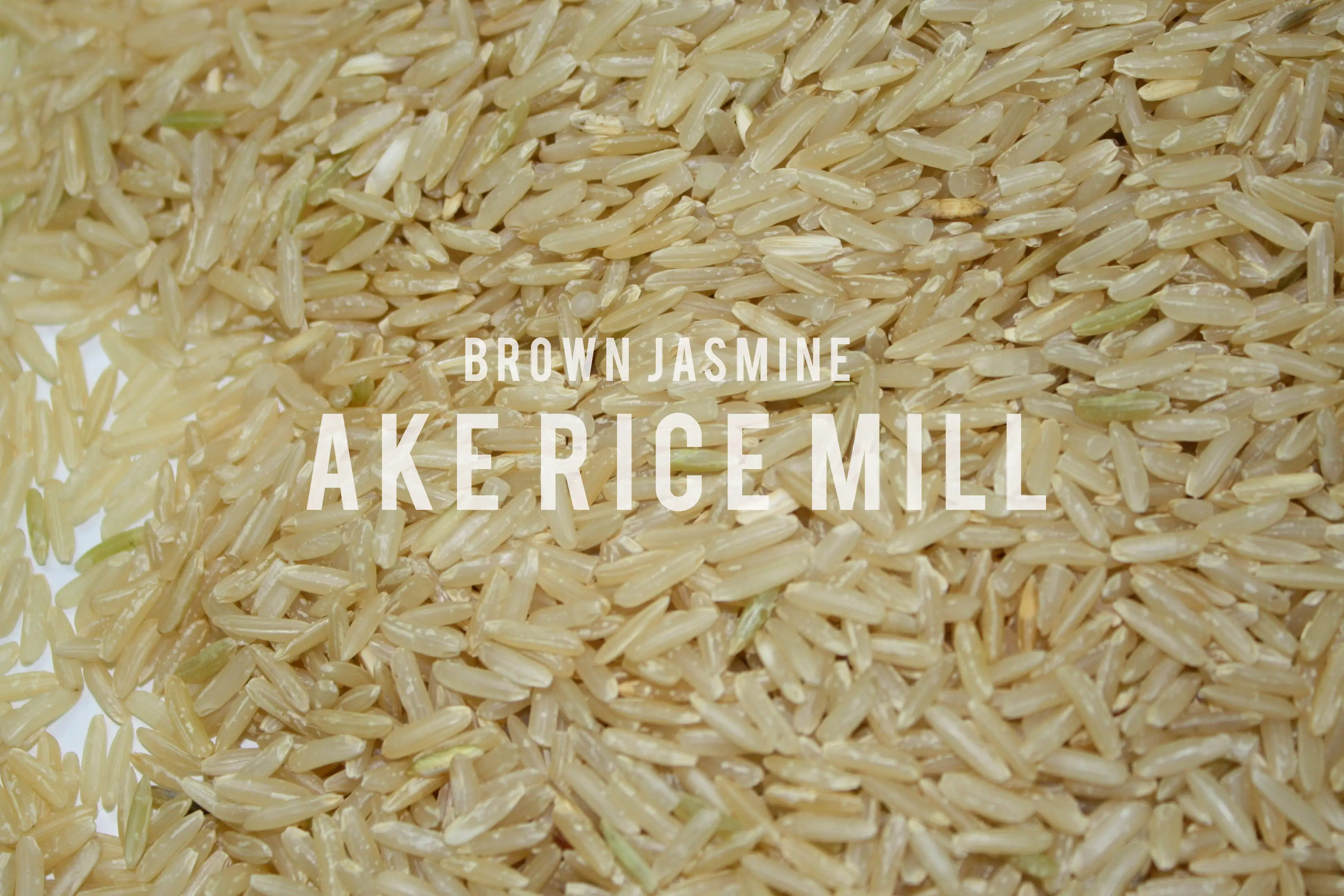 
Thai Authentic Long-Grain Brown Jasmine Rice ( Cargo Rice ) 