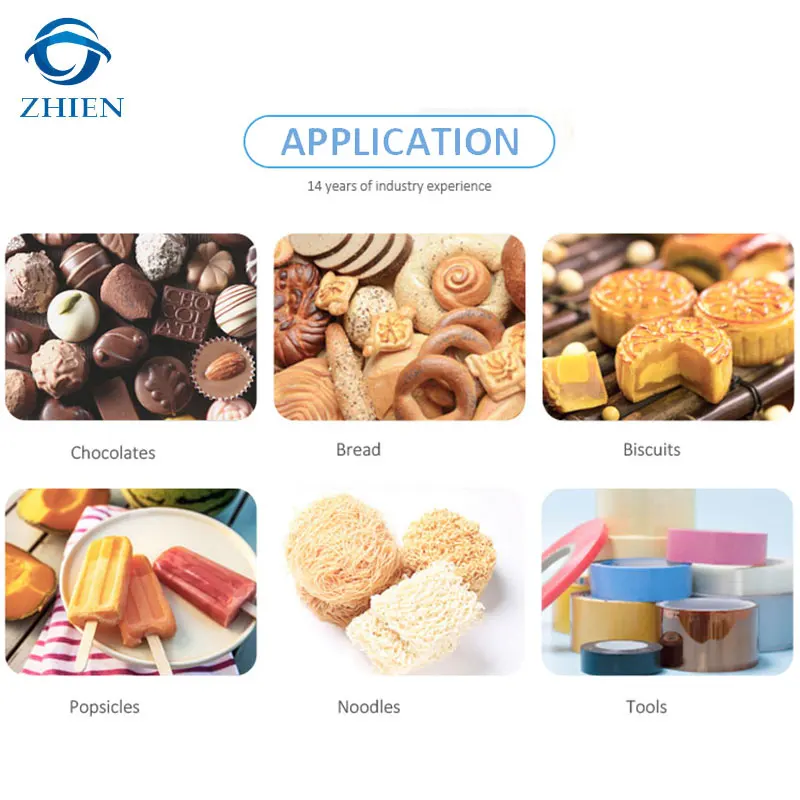 Automatic mini chocolate bar/ energy bar/candy packaging machine