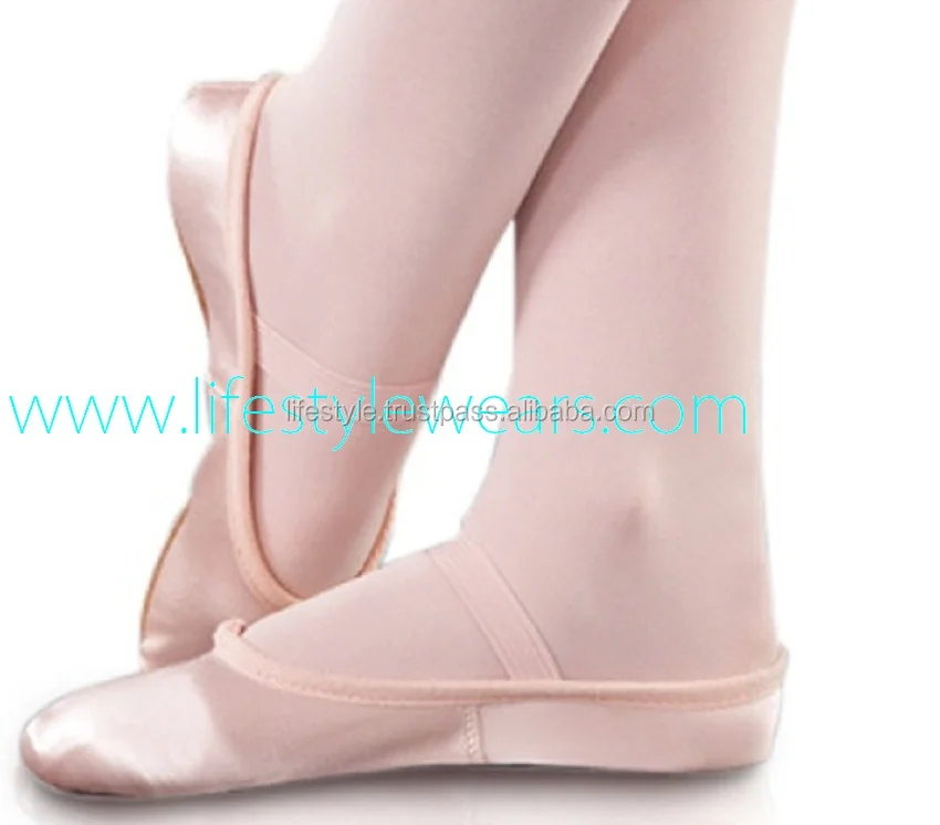 satin ballet shoes  (3)