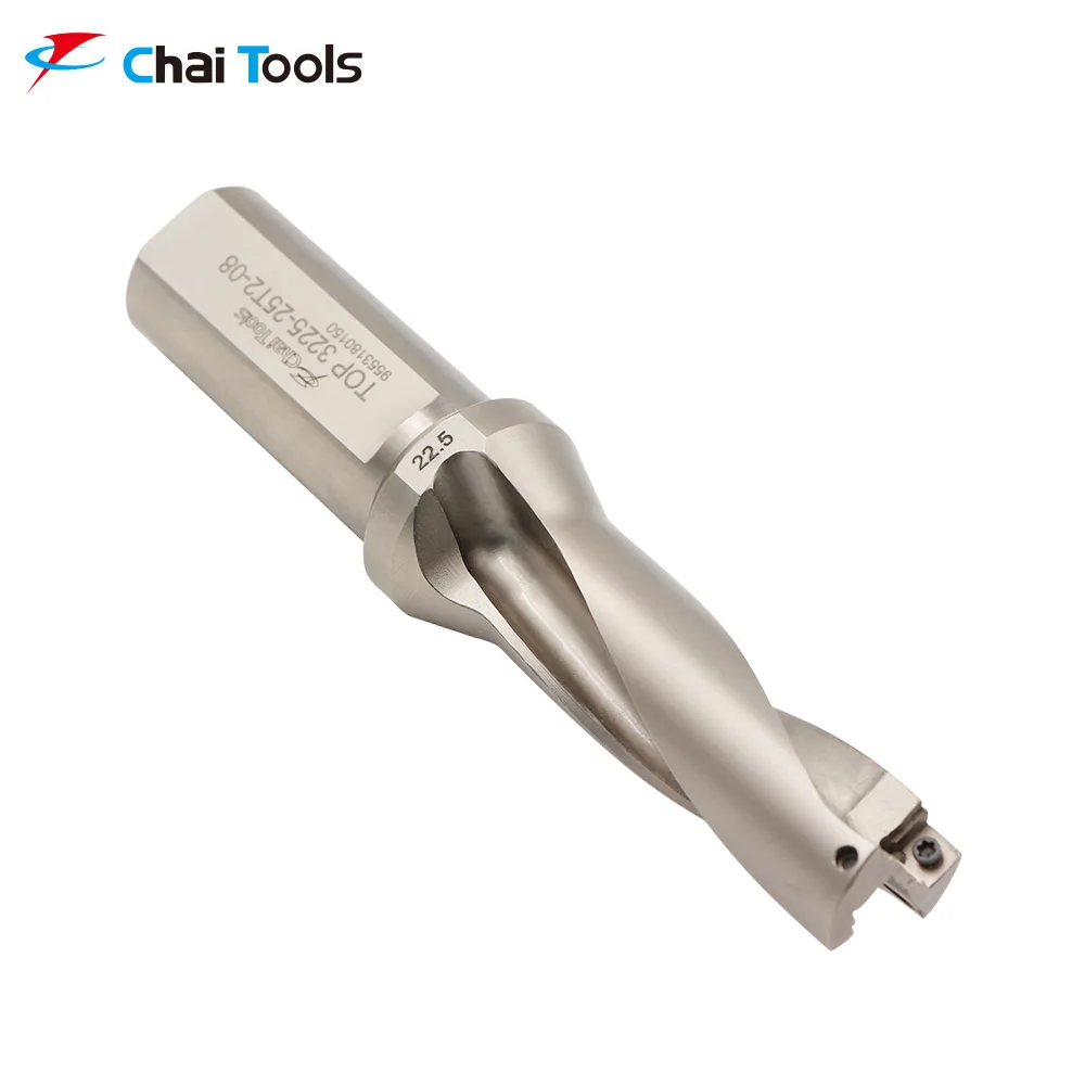 3D Indexable Carbide Inserts High Speed U Drill