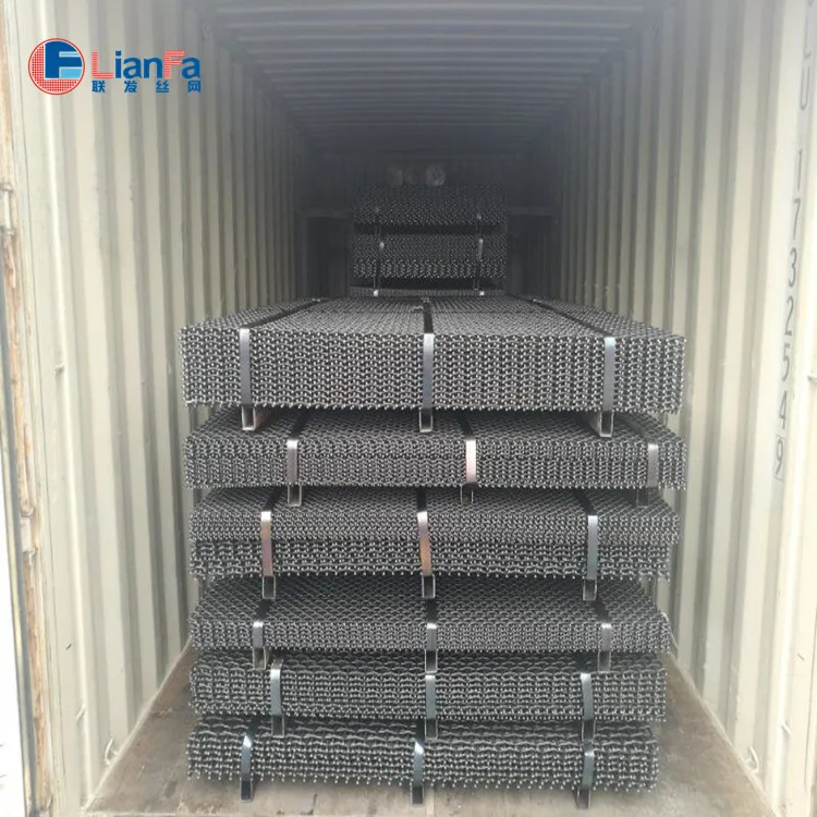 vibrating screen mesh China factory crimped wire mesh mining sieving screen mesh