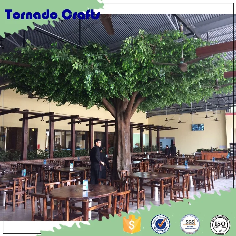 2016 Tornado outdoor decorative artificial plants live ficus tree on sale
