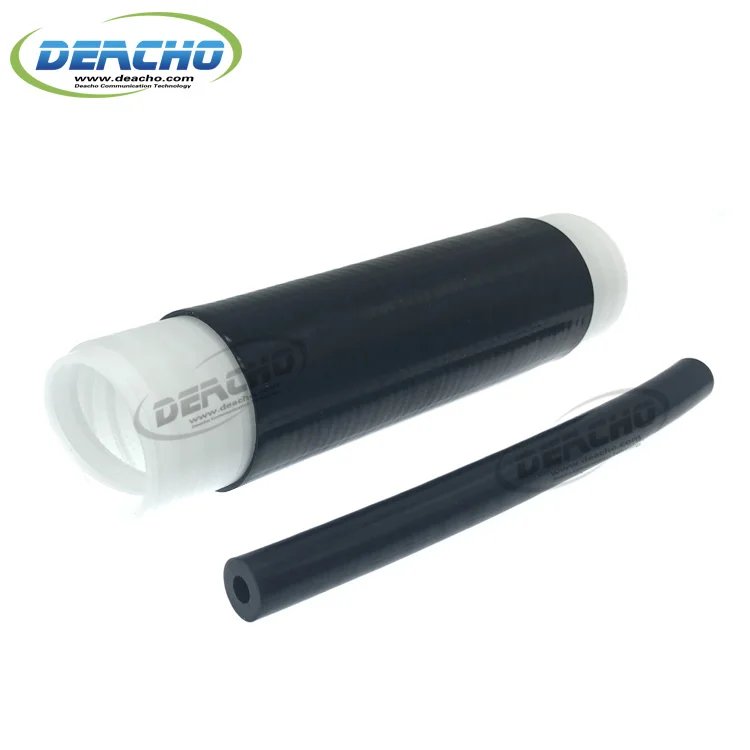 Cold shrink connector sealing kit for 1/2 jumper to device connector, weatherproofing solution for cell site, similar 3M 98-KC11