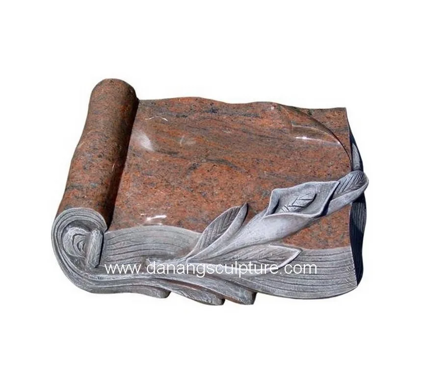 Custom Heart Shape Cheap Granite Tombstone Gravestone memorial black grave stones