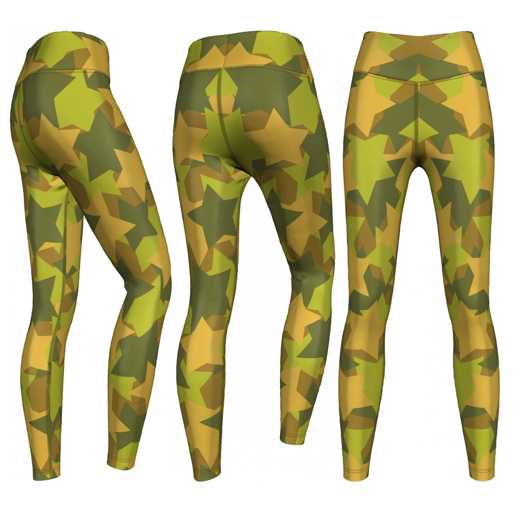 85% Polyester 15% Spandex Sublimated Leggings and Tights Latest Fitness Leggings 4 Way Stretch Women Pants Custom Packing onesie