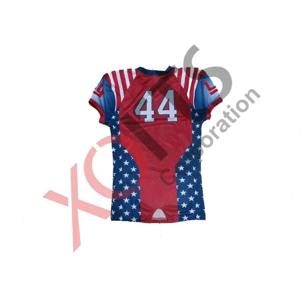 USA Flag American Football Jersey