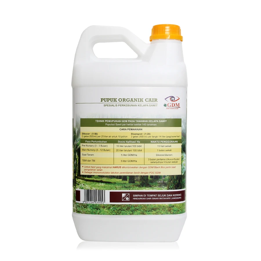 100% Best Liquid Organic Fertilizer for Palm in the Asian market