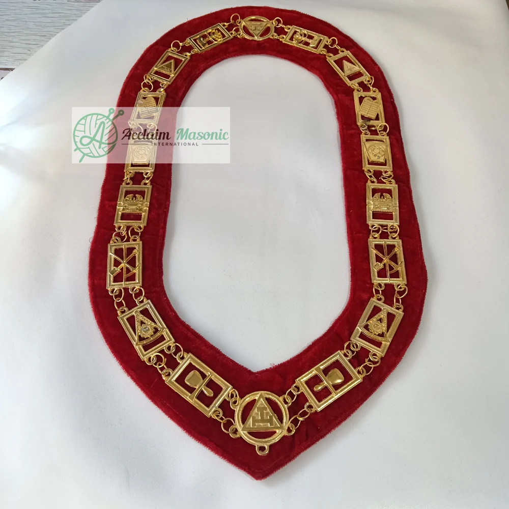 Королевские ворота масонский цепной воротник Cryptic Masons