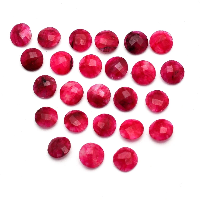 
Wholesale Round Faceted Gemstone 