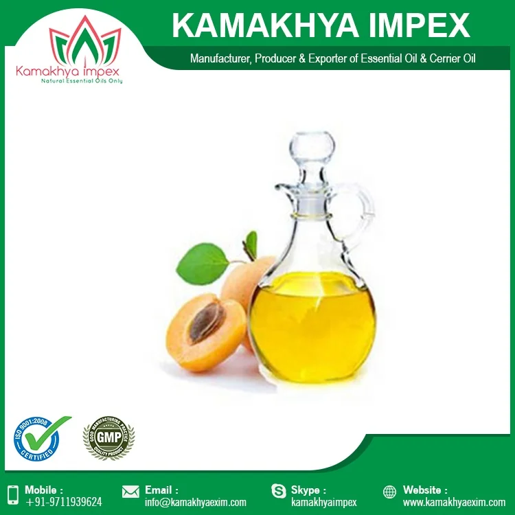Pure Apricot Kernel Oil Certified Quality of Apricot kernel Oil Cold press from India Pure Apricot kernel Oil Cold press