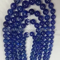 Natural Tanzanite Smooth Round Shape Loose Beads Strand At Wholesale Price From Gemstone Manufacturer For Jewelry Making Stone