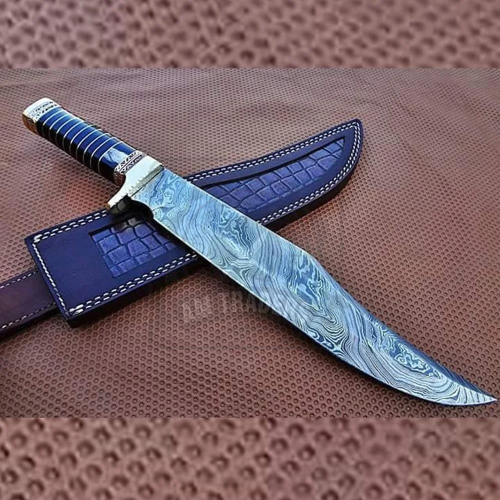 DT 18 SK445 нож из дамасской стали