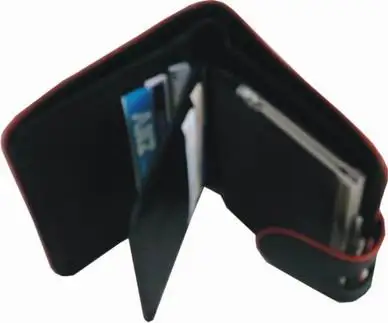 Men Leather Wallet Leather Purse 100% Genuine Leather Wallet