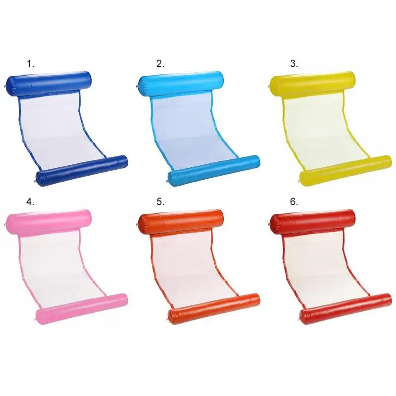 water float chair swimming pool mat summer promotion beach bed inflatable floating bed