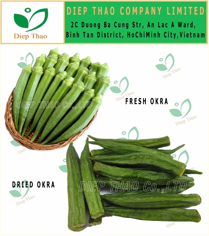 VEGETABLES FREEZE DRIED OKRA