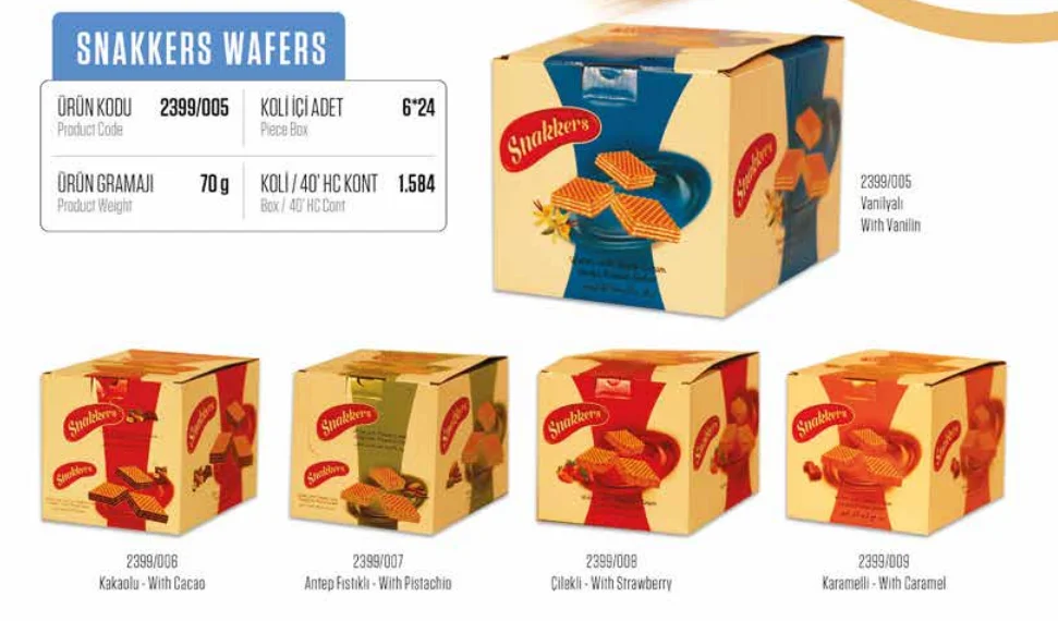 
Wafers 30g, 35g, 70g, 80g, 140g, 240, 500g ... 