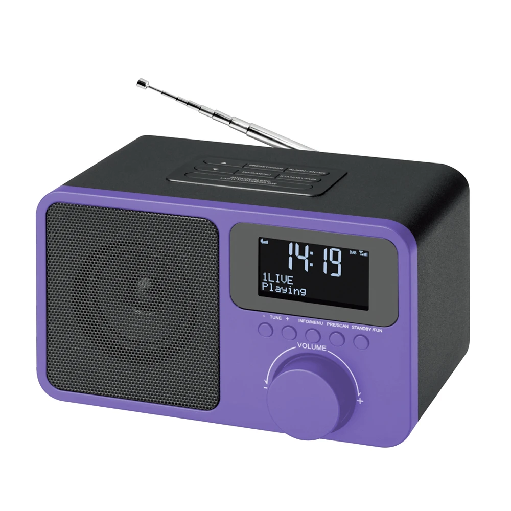 CT-89 Good Sound Quality Wooden DAB+ Home Radio