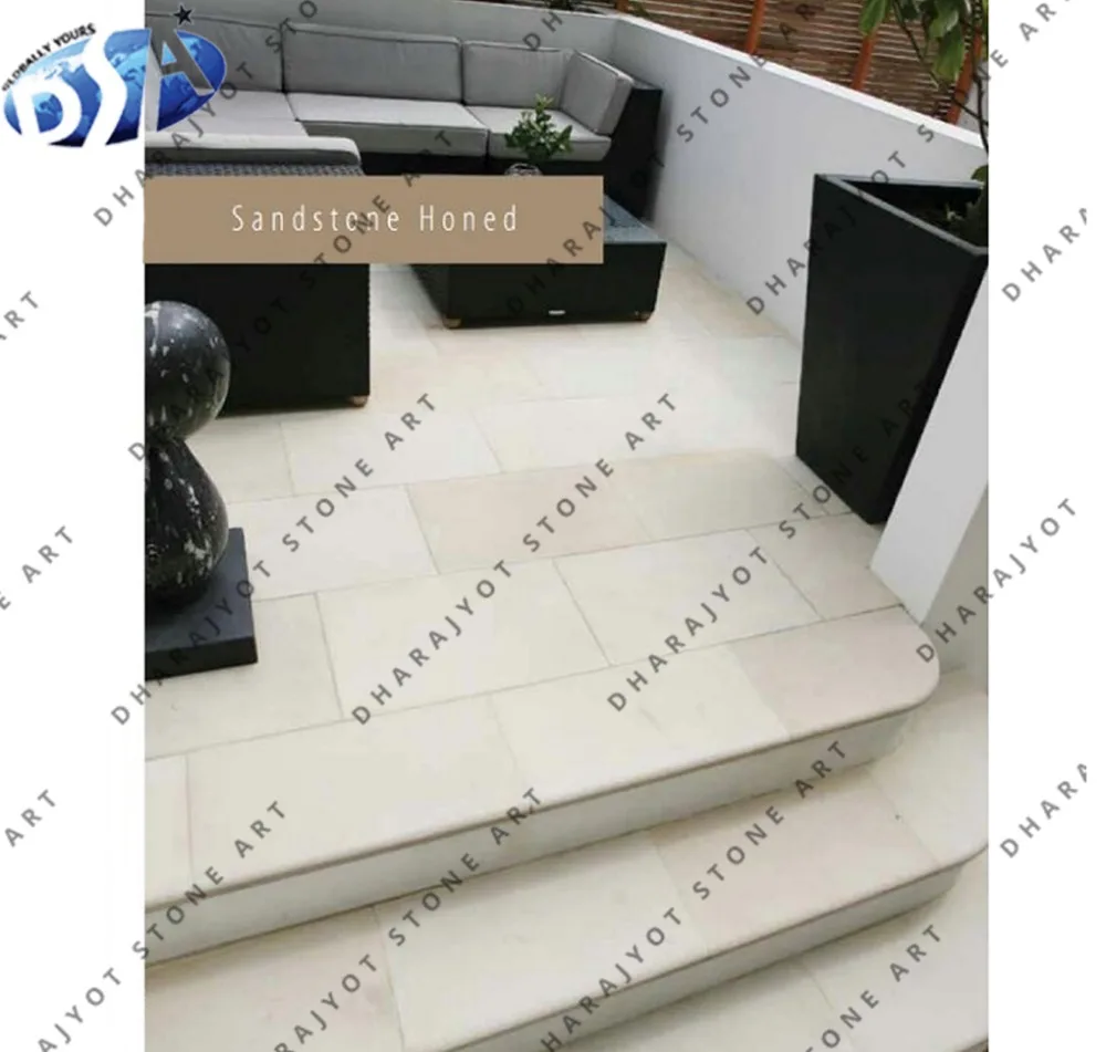 
Mint Fossil Tumbled Sandstone Garden Decoration 