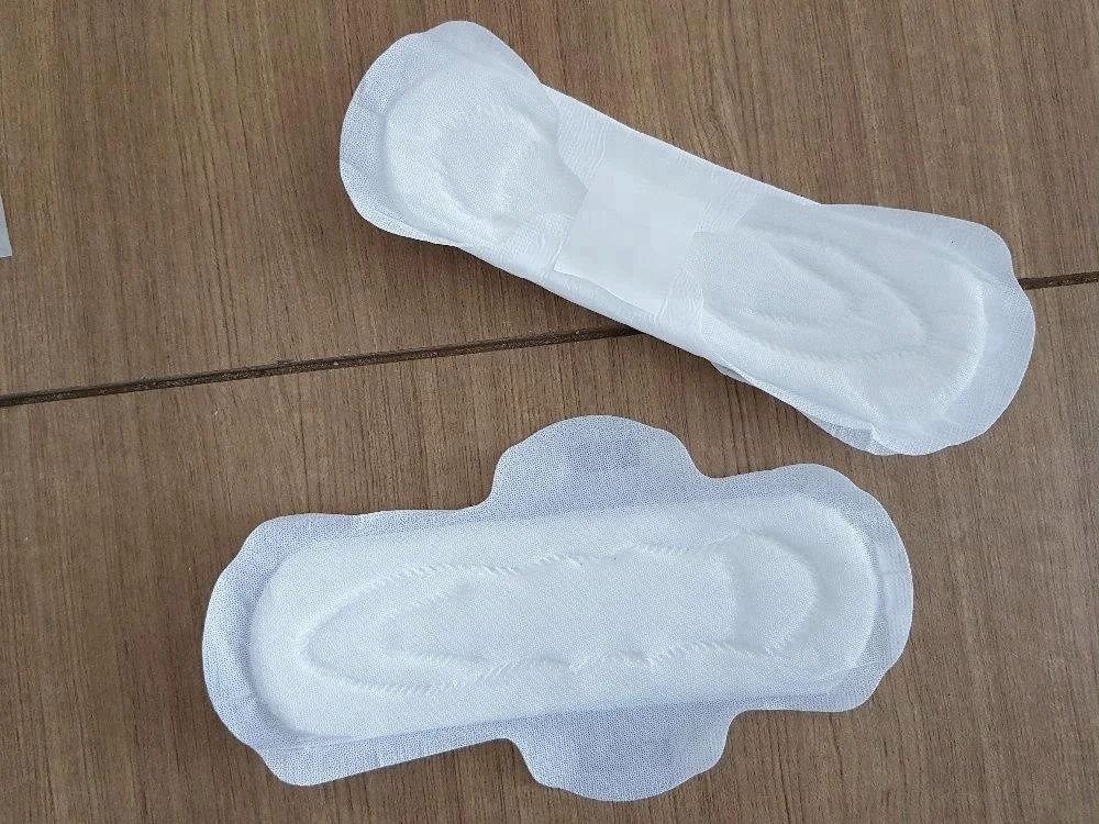 
High Quality Disposable Organic Cotton Sanitary Pads Pure Cotton Sanitary Napkins With Anion Chip Sanitary Pad 