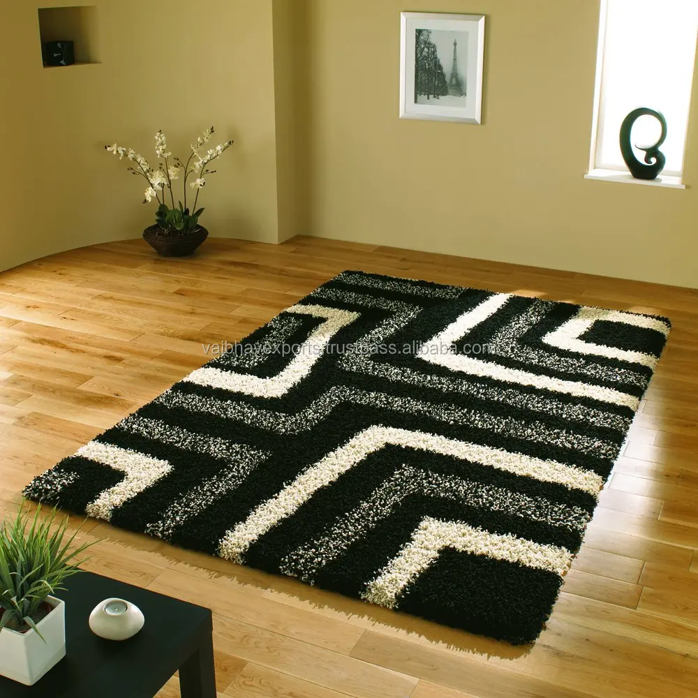 Soft Long Plus Shaggy Area Rugs For Best Quality From India