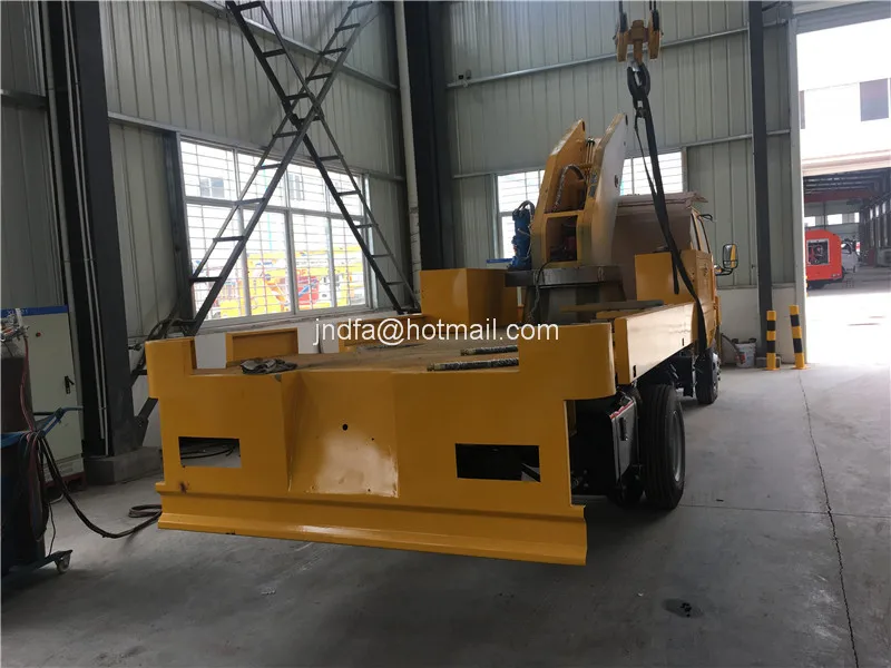 Quickly production 20m straight arm platform lift hand truck for sale