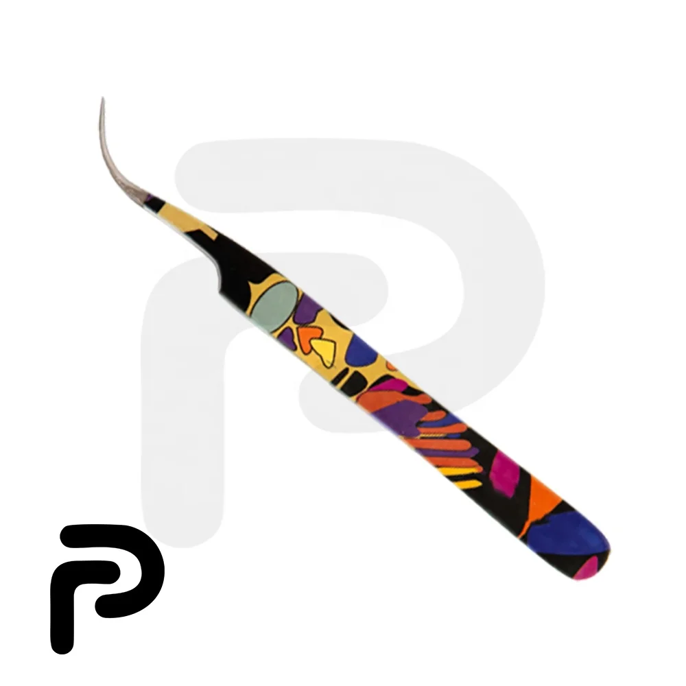 Slim line eyelash Extension Tweezers 3 Pieces Set Beautifully