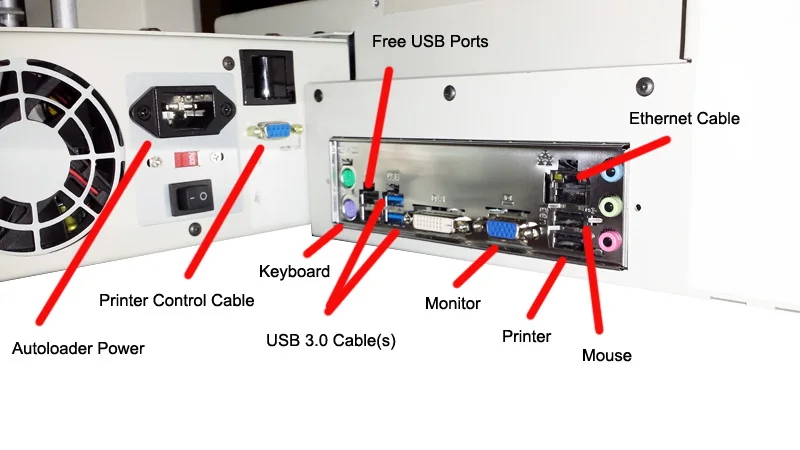 All Pro Solutions Olympus 4H Automated CD DVD Publisher w/ Built-In PC, SpeedJet Inkjet Printer & 420 Capacity
