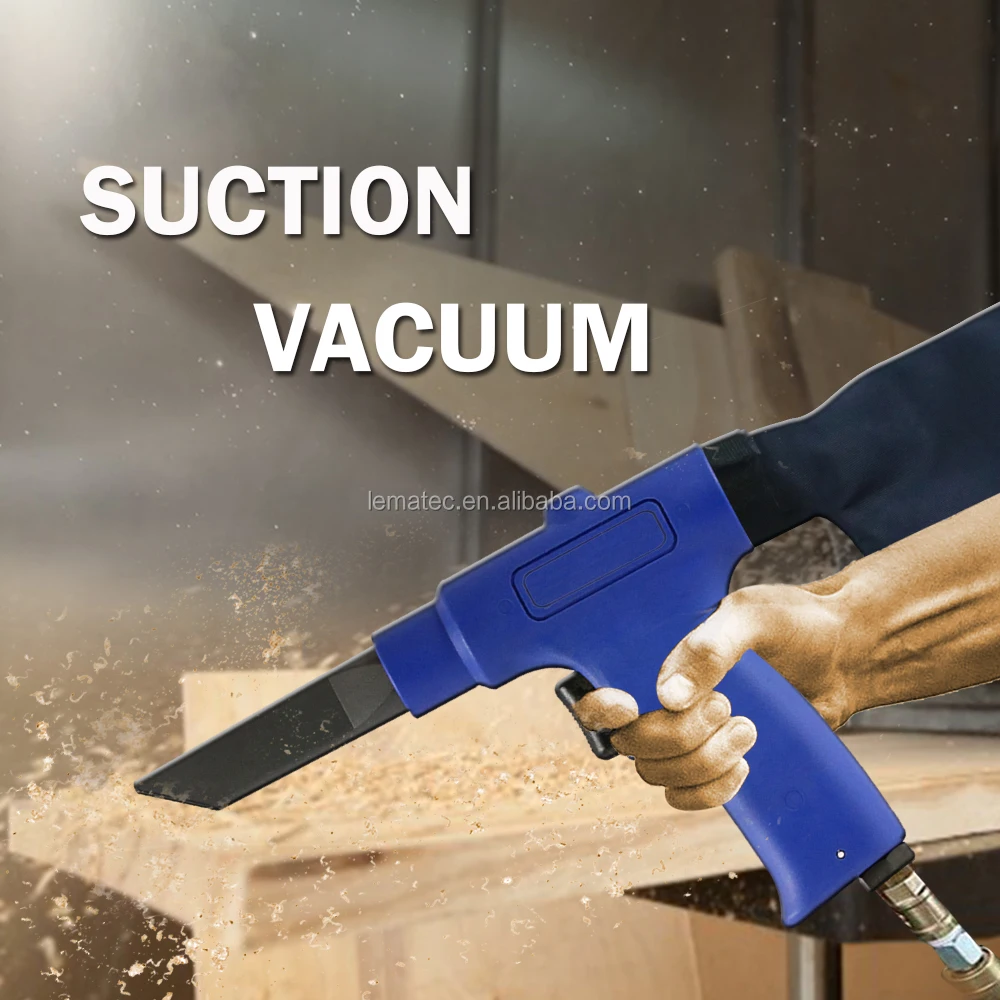 Air Wonder Gun Kit Dual Function Air Vacuum Blow Gun Pneumatic Vacuum Cleaner Kit Air Blow Suction Gun Kit Tools