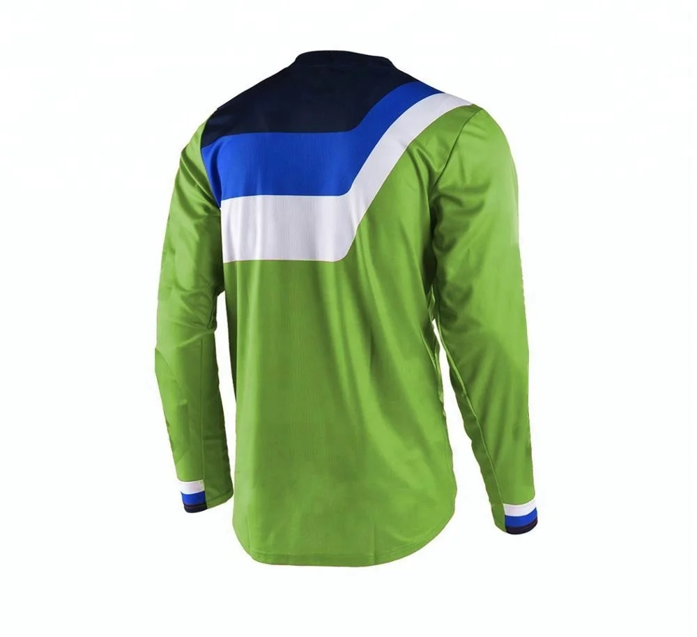 
Digital printing latest design long sleeves Motocross shirts 