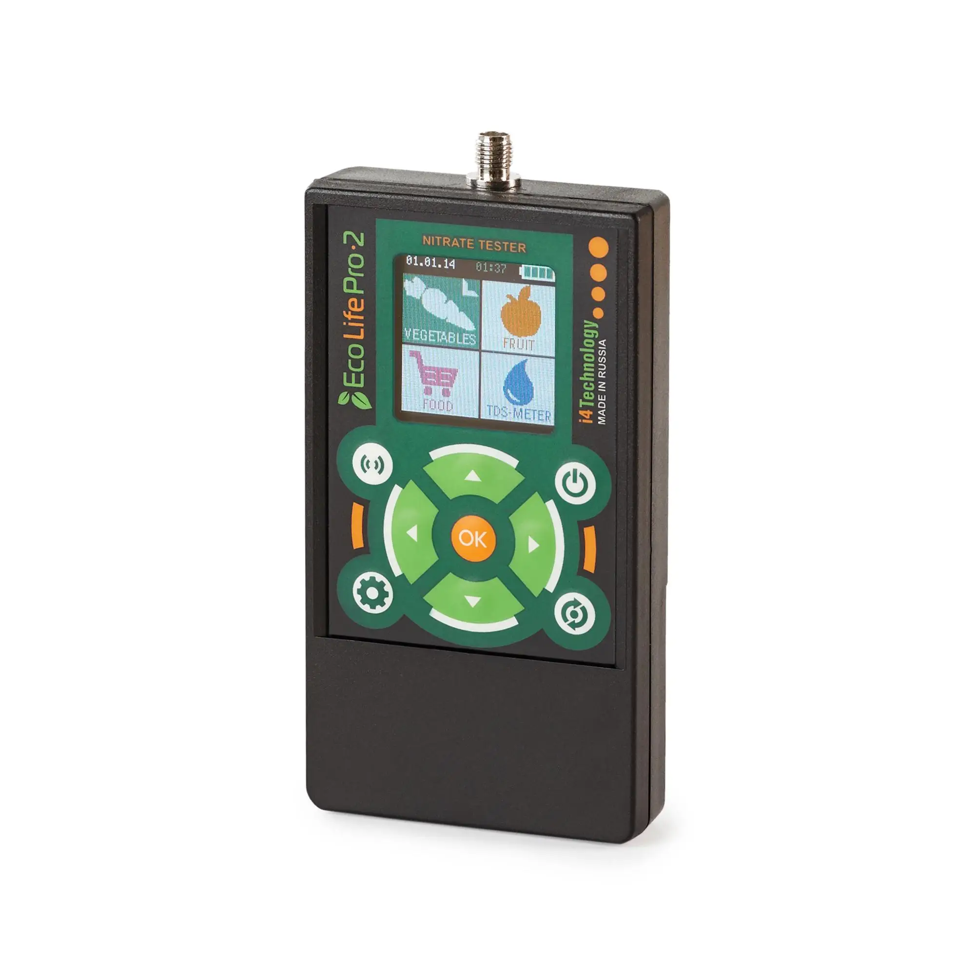 Battery powered nitrate meter and water tester