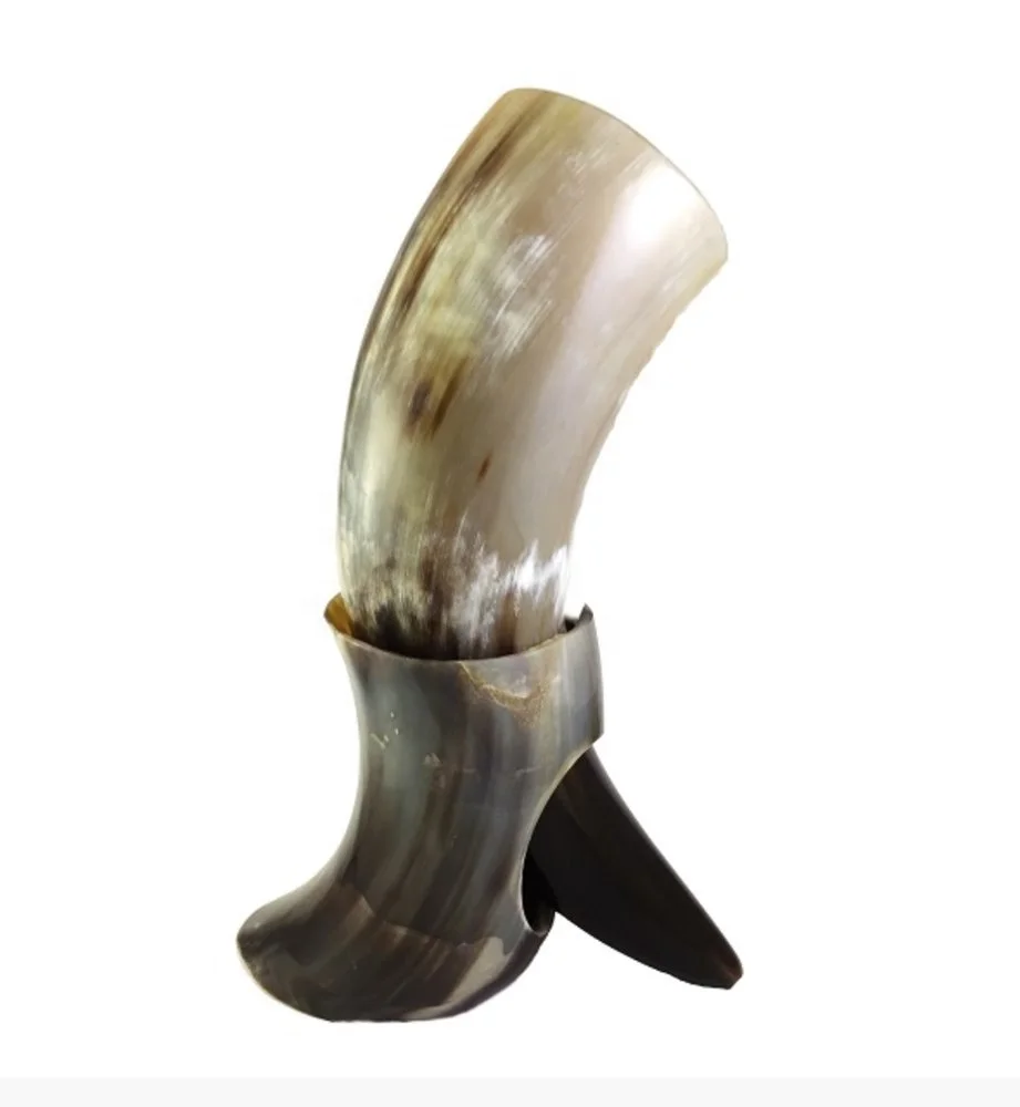 Buffalo Horn Beer Mug Available for Bulk Wholesale Supply High Handmade Kitchen Horn Mug at Wholesale Price by LUXURY CRAFTS