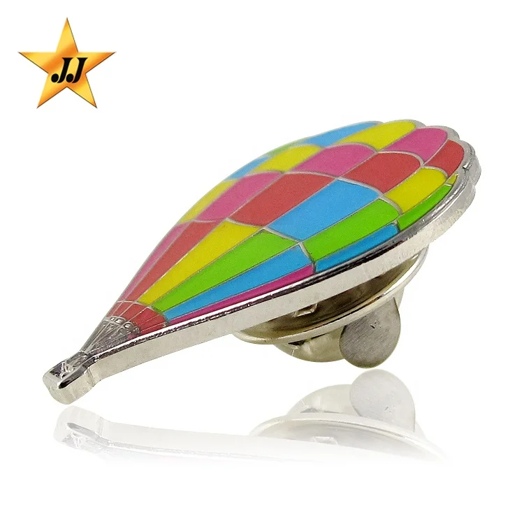 Wholesale Die Struck Custom Balloon Metal Lapel Pin