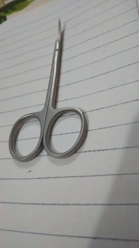 Curved Head Eyebrow Scissor