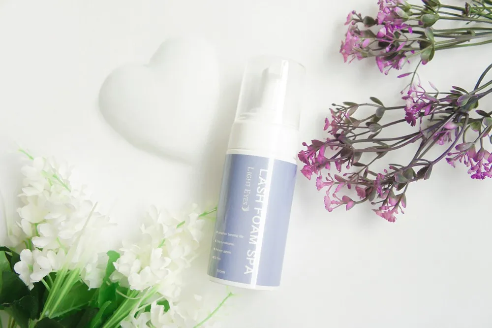 LIGHTEYES Oil Free Eyelash Extension SPA cleansing Foam 100ml