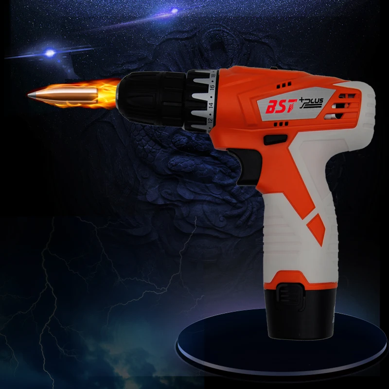 12V Lithium Battery 2 Speed Cordless Drill CE Certificate Mini Drill  Hand Tools Electric Drill Power Tools Screwdriver