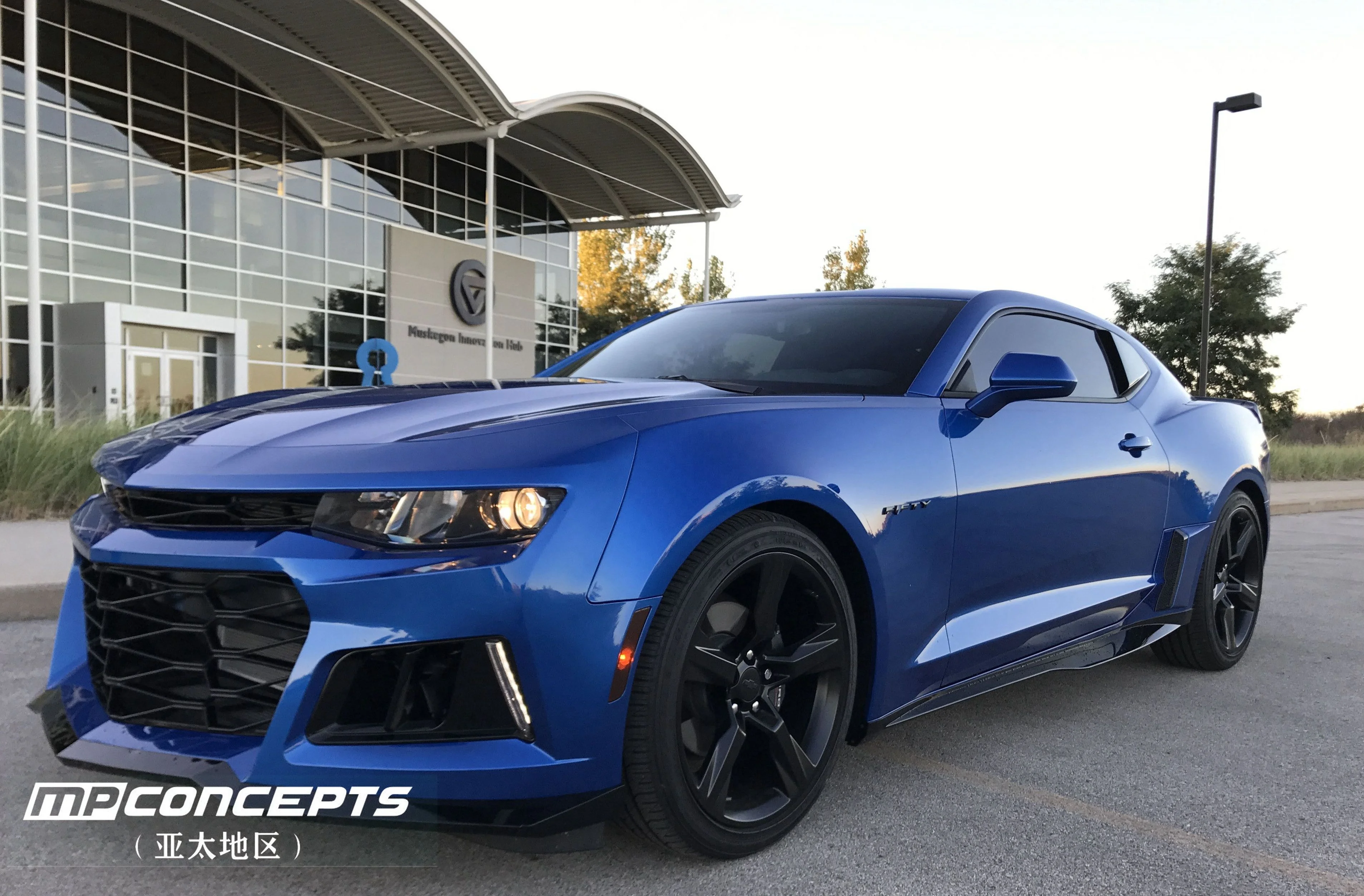 Комплект переднего бампера в стиле MP концепции ZL1 1LE/комплект корпуса (для 2016-2018 CAMARO)
