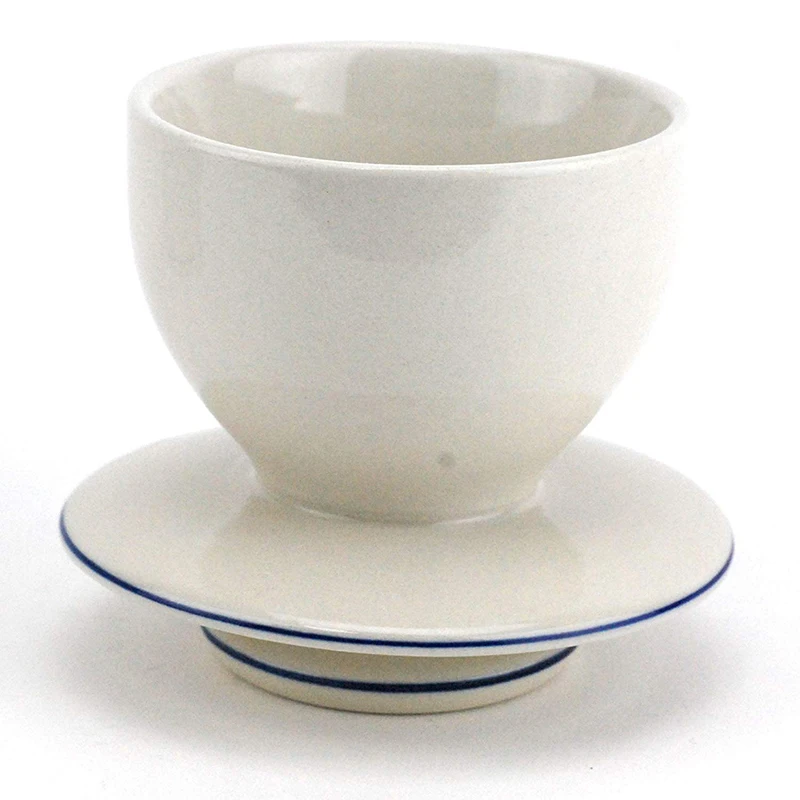 Decorative Ceramic Butter Container Butter Dish with Saucer