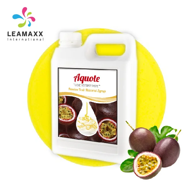 Taiwan Popular Concentrated Juice Passion Fruit Syrup for Bubble Milk Tea