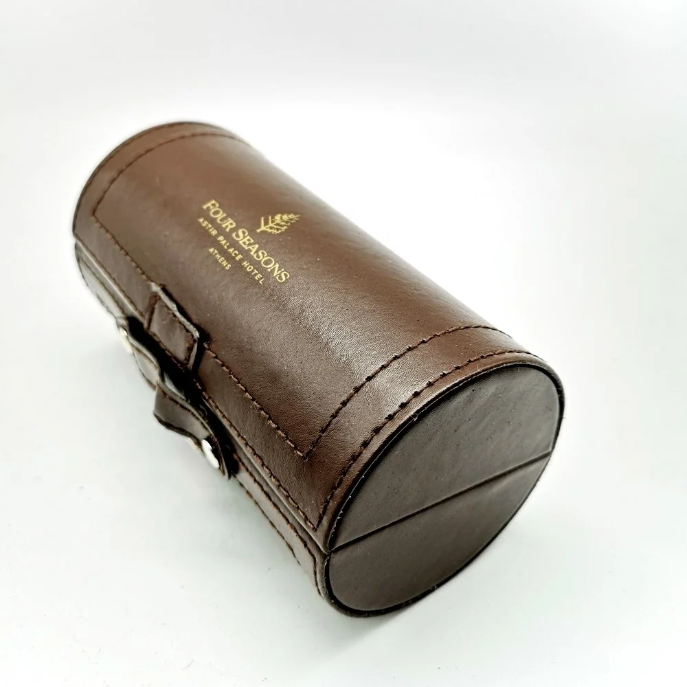 
Manufacturer OEM High Quality Man Gift Hotel Home Outdoor Traveling Portable PU Leather Case Shoe Wax Shoe Polish Shoe Shine Set 