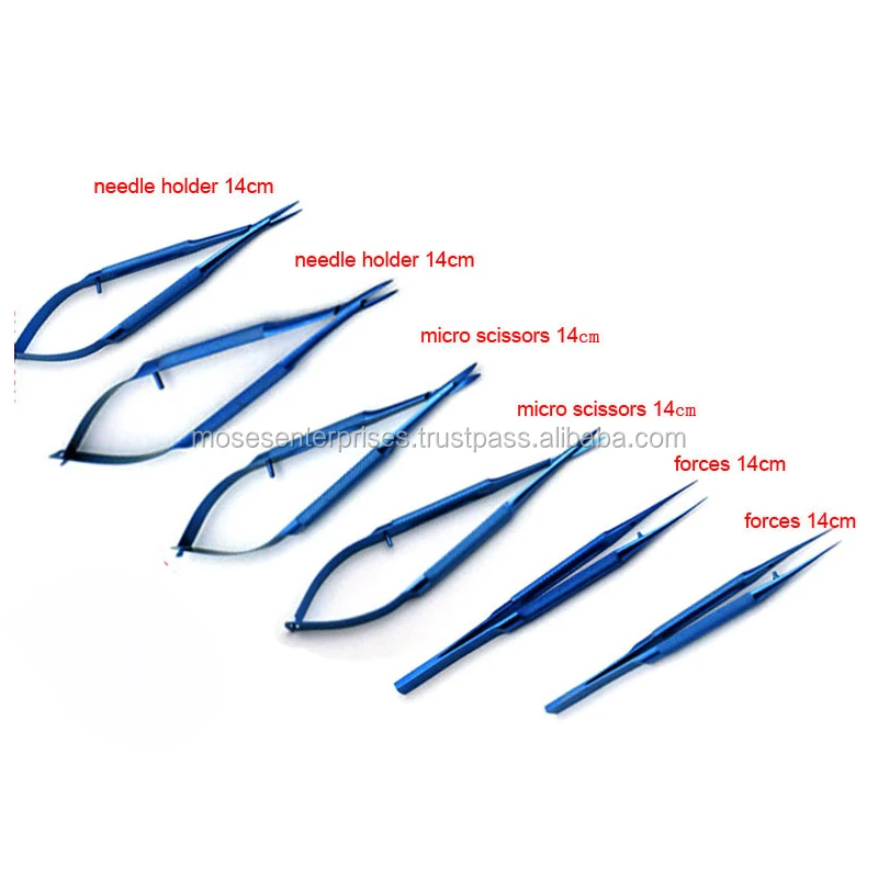 Microsurgery Scissors Surgery Instruments  Micro Surgery Scissors Set