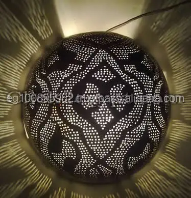 BR376 Античный Золотой Настенный декор мозаика марокканский латунный бра