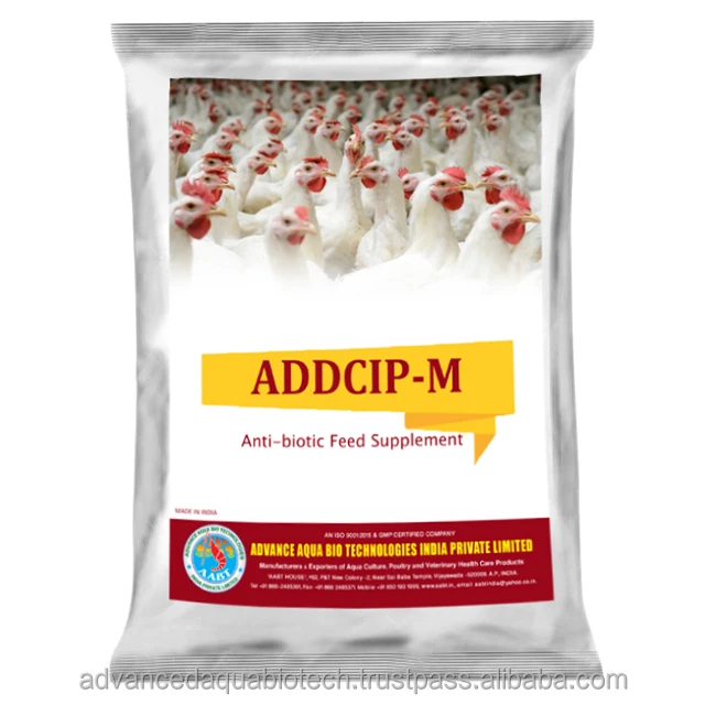 
ADDCIP-M - Anti-biotic Feed Supplement 