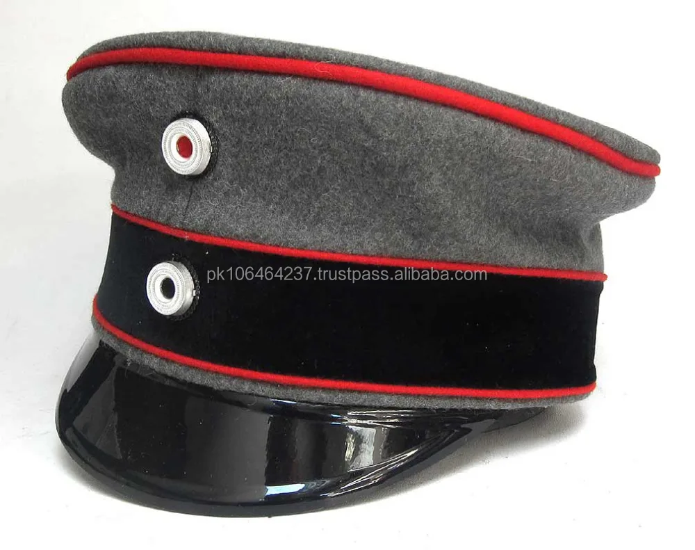 Hot Sale Factory Promotional Direct Price Logo Unisex Winter German WW1 M1910 Prussian Hats