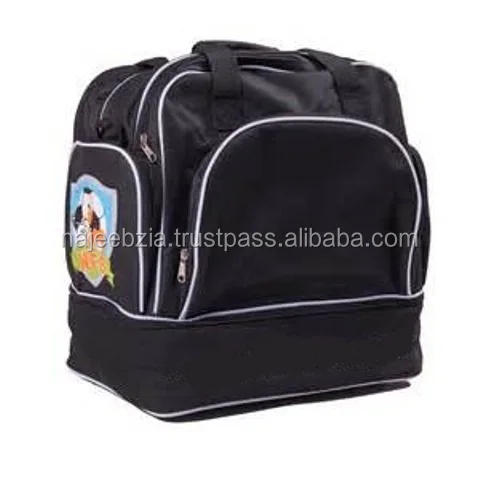 Soccer Sports bags with shoe compartment with team logo name and numbers