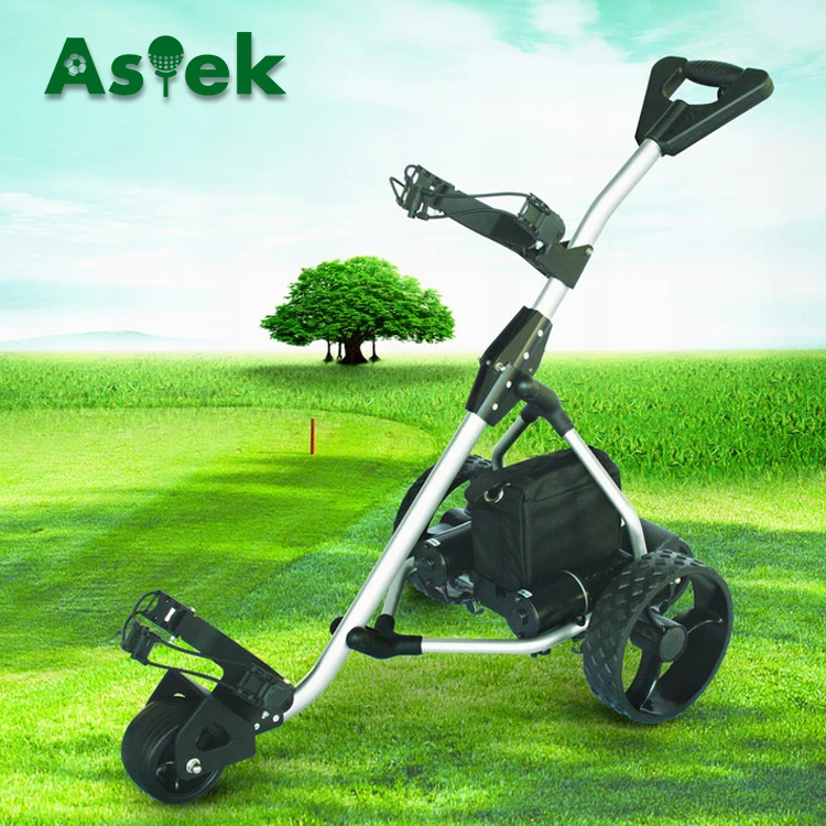Aluminum Frame  Remote Control Golf Cart With Noiseless Turbo  Motor
