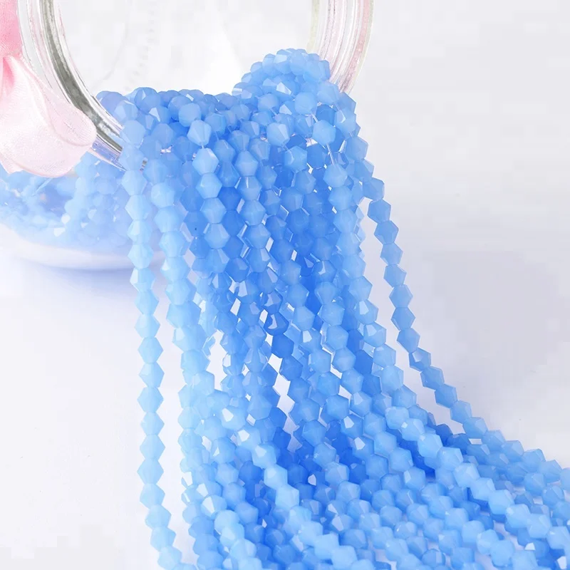 Fashion Accessories 2mm 3mm 4mm 6mm 8mm Bicone Crystal Bead Glass Bead