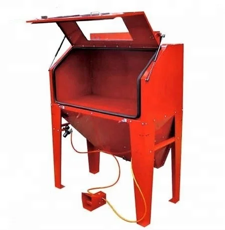 132 X120 X 176 см 900 л промышленный в виде пистолетной рукояткой пистолет для очистки ног с ножным управлением шкаф пескоструйного аппарата (GS-5662CD)